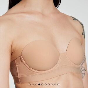 Pepper MVP Multiway Convertible Strapless Bra Buff Size 30B